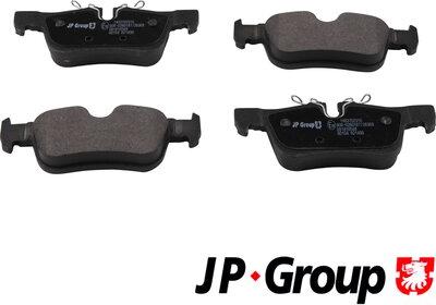 JP Group 1463702310 - Тормозные колодки, дисковые, комплект autosila-amz.com