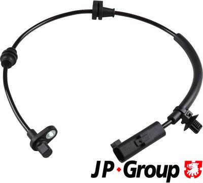 JP Group 1597103800 - Датчик ABS, частота вращения колеса autosila-amz.com