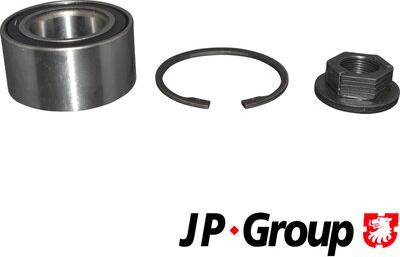 JP Group 1541301010 - JP GROUP ПОДШИПНИК СТУПИЦЫ FRD FOCUS 98-04 ПЕР (БЕЗ ABS) autosila-amz.com