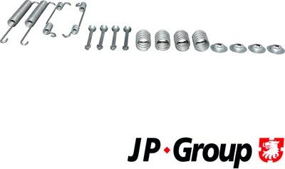 JP Group 1563950510 - Комплектующие, барабанный тормозной механизм autosila-amz.com