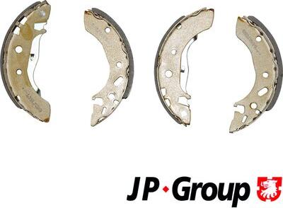 JP Group 1563902510 - Комплект тормозных колодок, барабанные autosila-amz.com
