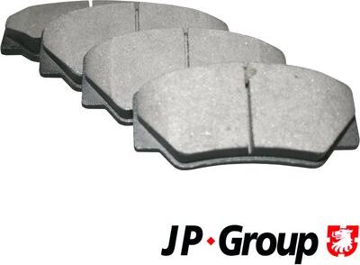 JP Group 1563600710 - Тормозные колодки, дисковые, комплект autosila-amz.com