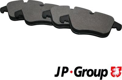 JP Group 1563601710 - Тормозные колодки, дисковые, комплект autosila-amz.com