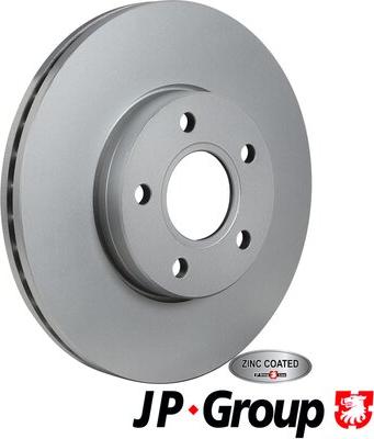 JP Group 1563104800 - Тормозной диск autosila-amz.com