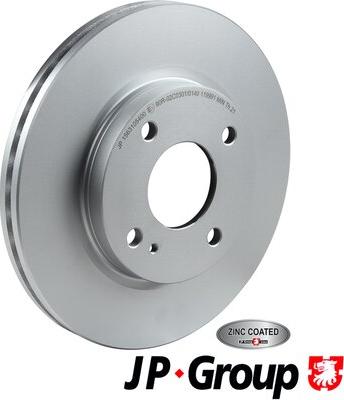 JP Group 1563105400 - Тормозной диск autosila-amz.com