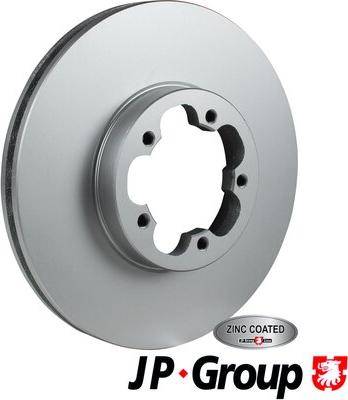 JP Group 1563105600 - Тормозной диск autosila-amz.com