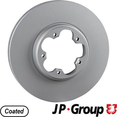 JP Group 1563106100 - Тормозной диск autosila-amz.com