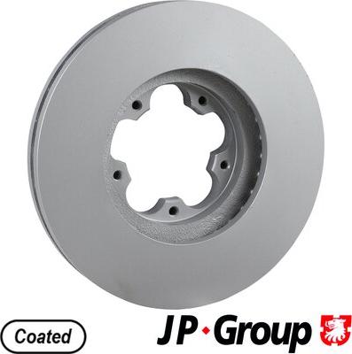 JP Group 1563106800 - Тормозной диск autosila-amz.com