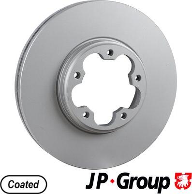 JP Group 1563106800 - Тормозной диск autosila-amz.com