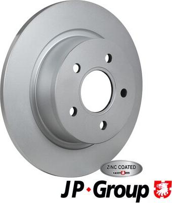 JP Group 1563201800 - Тормозной диск autosila-amz.com