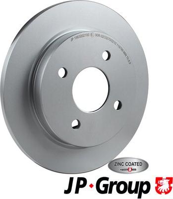 JP Group 1563202100 - Тормозной диск autosila-amz.com