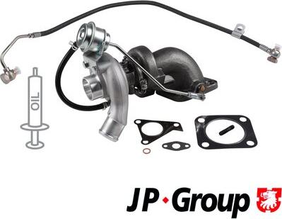 JP Group 1517800410 - Турбина, компрессор autosila-amz.com