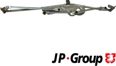 JP Group 1198100800 - Система тяг и рычагов привода стеклоочистителя autosila-amz.com