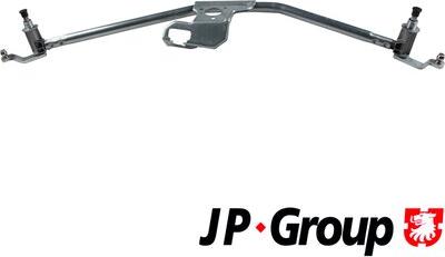 JP Group 1198103000 - Система тяг и рычагов привода стеклоочистителя autosila-amz.com