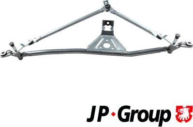 JP Group 1198102800 - Система тяг и рычагов привода стеклоочистителя autosila-amz.com