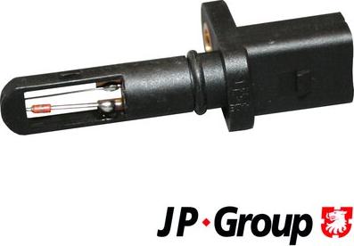 JP Group 1193101500 - Датчик, температура впускаемого воздуха autosila-amz.com