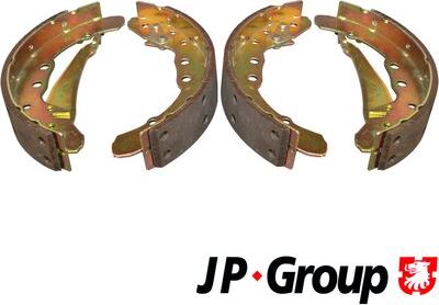 JP Group 1163900810 - Комплект тормозных колодок, барабанные autosila-amz.com