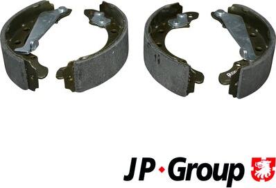 JP Group 1163900210 - Комплект тормозных колодок, барабанные autosila-amz.com