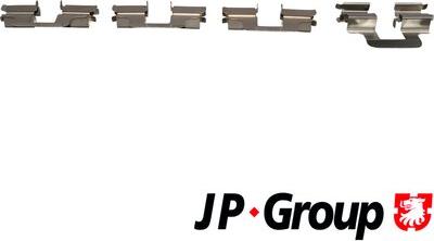 JP Group 1163651010 - Комплектующие для колодок дискового тормоза autosila-amz.com