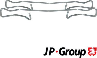 JP Group 1163651210 - Комплектующие для колодок дискового тормоза autosila-amz.com