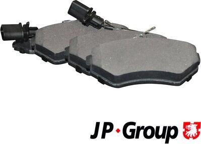 JP Group 1163605010 - Тормозные колодки, дисковые, комплект autosila-amz.com