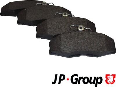 JP Group 1163606510 - Тормозные колодки, дисковые, комплект autosila-amz.com