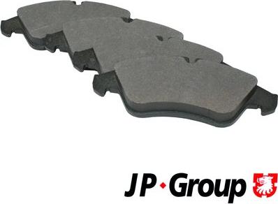 JP Group 1163601510 - Тормозные колодки, дисковые, комплект autosila-amz.com