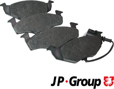 JP Group 1163603110 - Тормозные колодки, дисковые, комплект autosila-amz.com