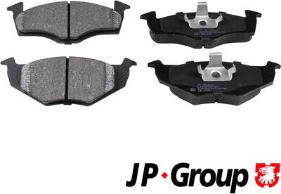 JP Group 1163602910 - Тормозные колодки, дисковые, комплект autosila-amz.com