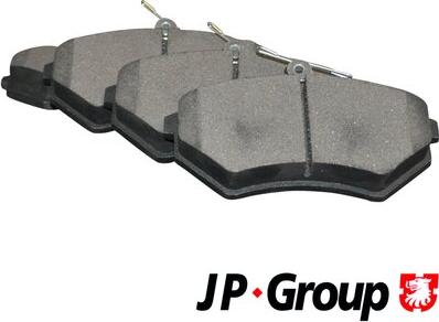 JP Group 1163602010 - Тормозные колодки, дисковые, комплект autosila-amz.com