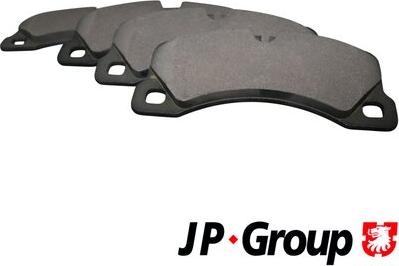 JP Group 1163607110 - Тормозные колодки, дисковые, комплект autosila-amz.com