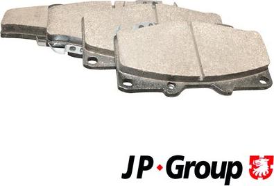 JP Group 1163607310 - Тормозные колодки, дисковые, комплект autosila-amz.com