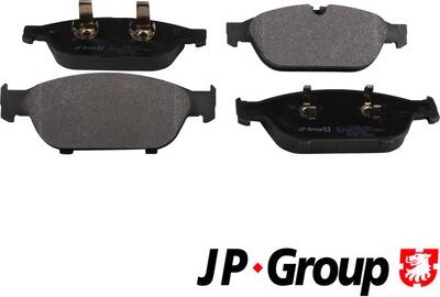 JP Group 1163613610 - Тормозные колодки, дисковые, комплект autosila-amz.com