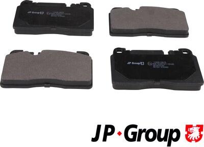 JP Group 1163613810 - Тормозные колодки, дисковые, комплект autosila-amz.com