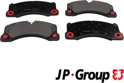 JP Group 1163613210 - Тормозные колодки, дисковые, комплект autosila-amz.com