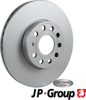 JP Group 1163109400 - Тормозной диск autosila-amz.com