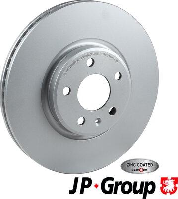 JP Group 1163108600 - Тормозной диск autosila-amz.com