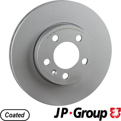 JP Group 1163119200 - Тормозной диск autosila-amz.com