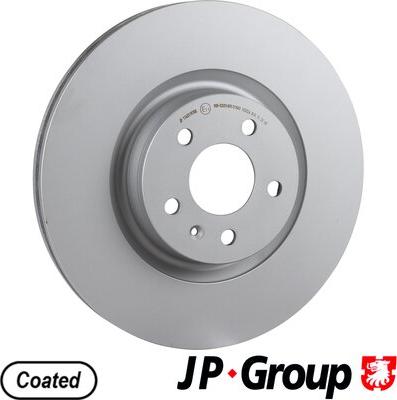 JP Group 1163119700 - Тормозной диск autosila-amz.com