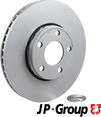 JP Group 1163110400 - Тормозной диск autosila-amz.com
