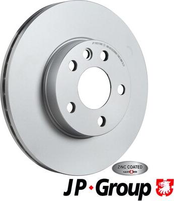 JP Group 1163111900 - Тормозной диск autosila-amz.com
