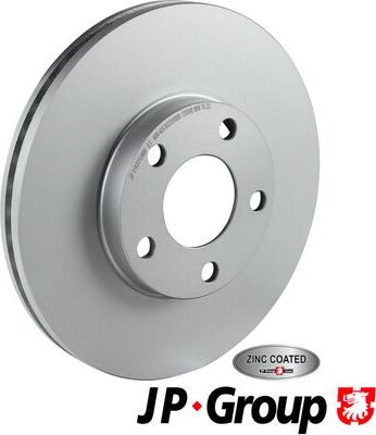 JP Group 1163112400 - Тормозной диск autosila-amz.com