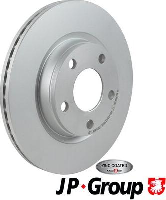 JP Group 1163112600 - Тормозной диск autosila-amz.com