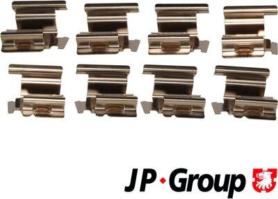 JP Group 1163750310 - Комплектующие для колодок дискового тормоза autosila-amz.com