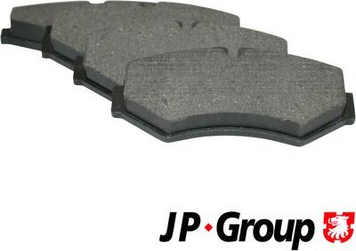 JP Group 1163705610 - Тормозные колодки, дисковые, комплект autosila-amz.com