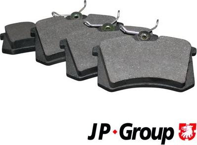 JP Group 1163705310 - Тормозные колодки, дисковые, комплект autosila-amz.com