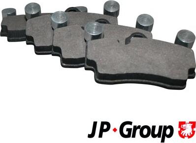 JP Group 1163706910 - Тормозные колодки, дисковые, комплект autosila-amz.com