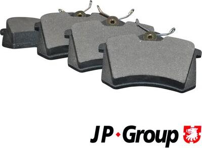 JP Group 1163706310 - Тормозные колодки, дисковые, комплект autosila-amz.com