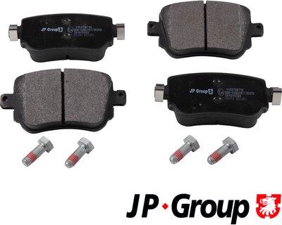 JP Group 1163708710 - Тормозные колодки, дисковые, комплект autosila-amz.com