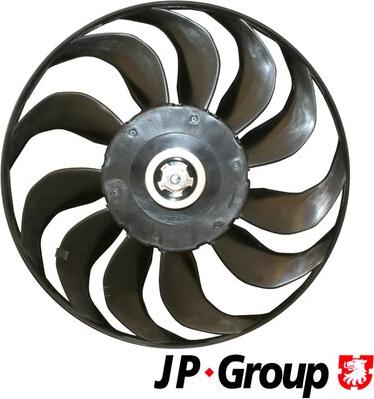 JP Group 1114900480 - Крыльчатка вентилятора, охлаждение двигателя autosila-amz.com